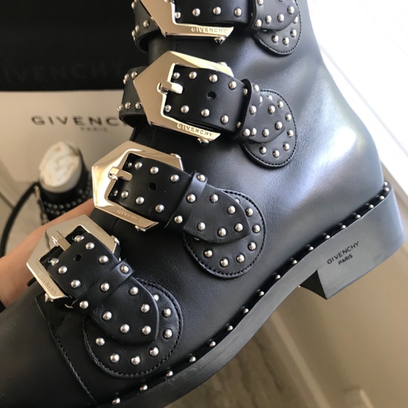 Givenchy Studded Ankle Boots - Picture 6 of 7